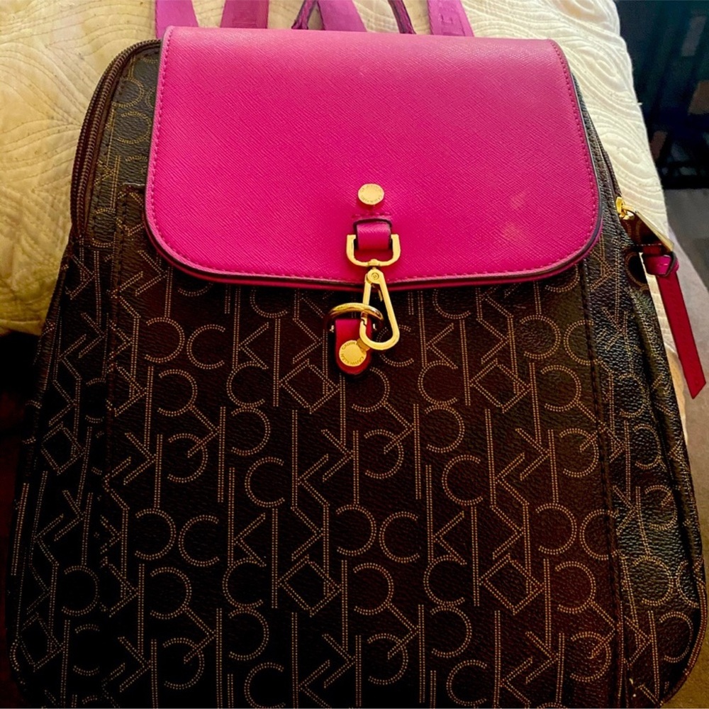 Calvin Klein backpack purse